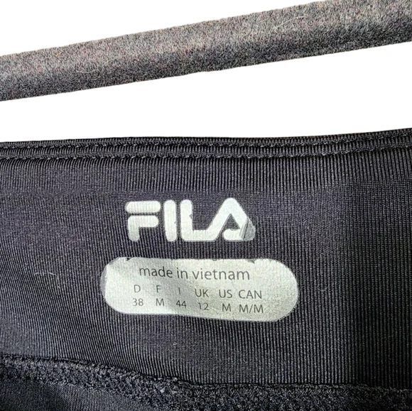 Fila Athletic Capris | Woman's Medium | Sport / Yoga / Athleisure | black | - Picture 3 of 8